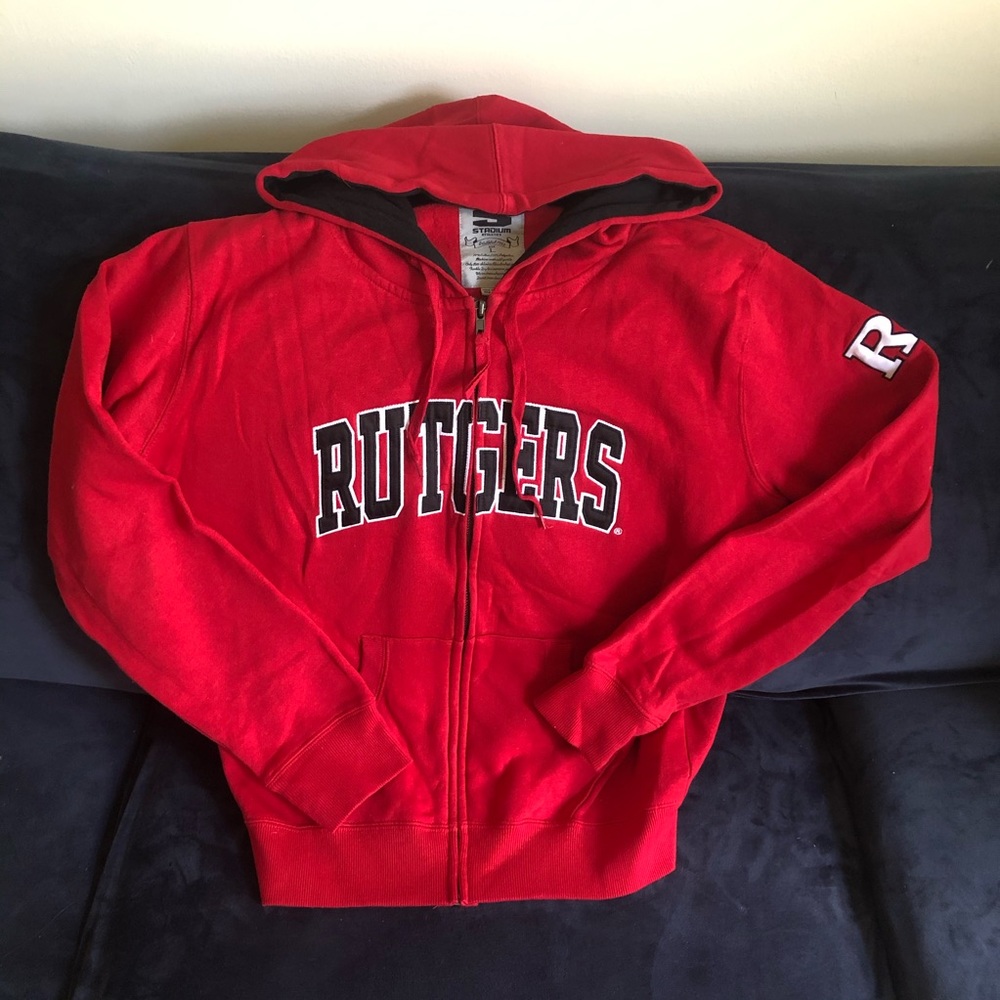 Rutgers full zip hoodie